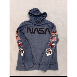 Aldrin Family Foundation NASA Hoodie Astronaut USA Streetwear Women's Size S